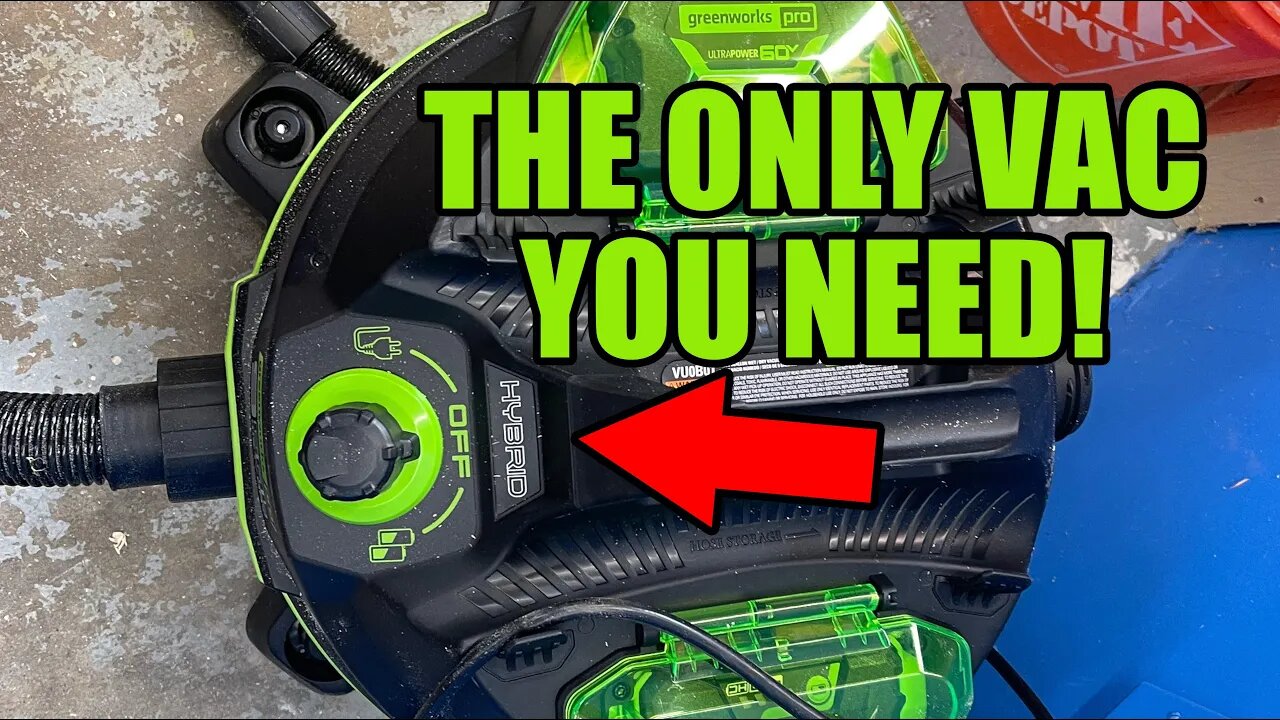 The Amazing Greenworks Shop Vac