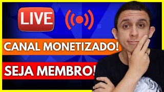 LIVE MONETIZADA! Novos rumos do CANAL | QuintEssência