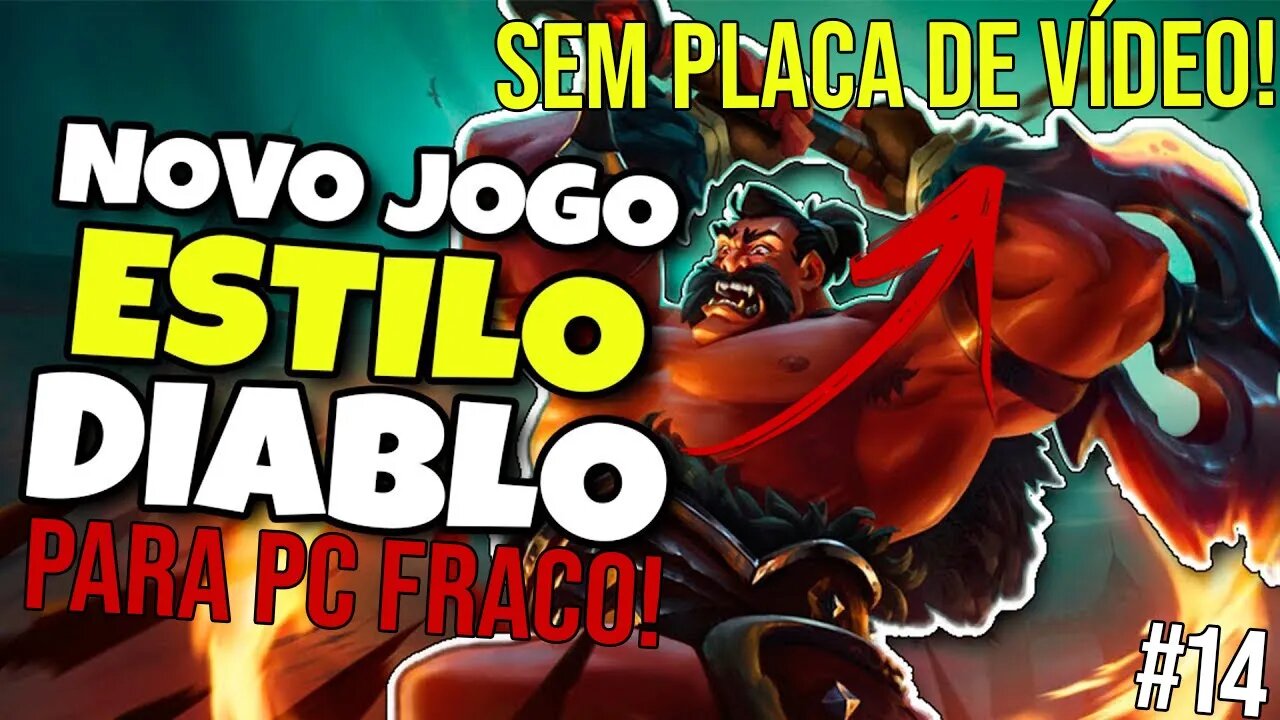 Esse RPG GRATIS é INACREDITÁVEL estilo Diablo e FUNCIONA em PC FRACO! - JOGOS GRÁTIS #14 - Flare