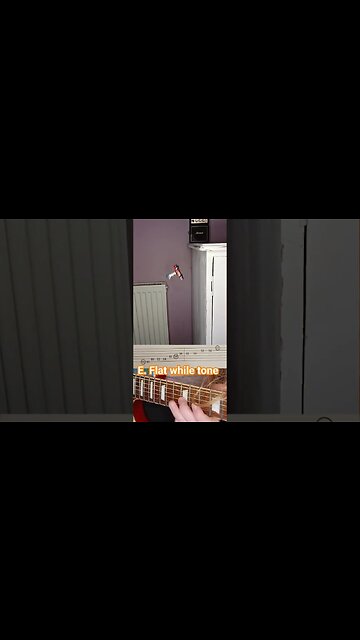 Guitar Scale of the day: e flat whole tone