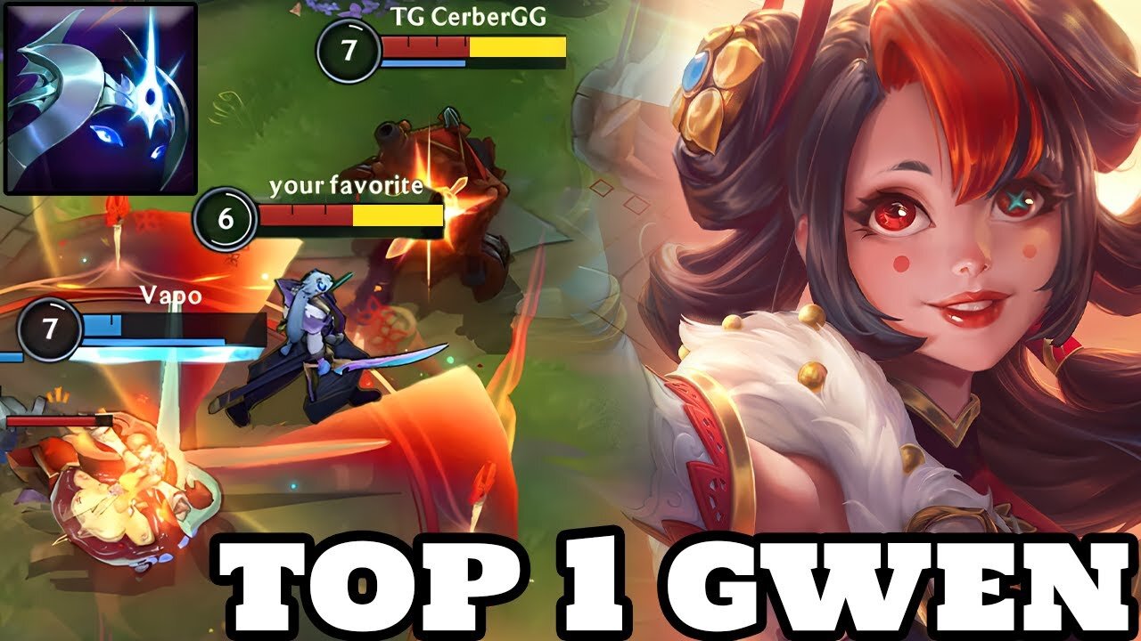 Wild Rift Gwen - Top 1 Gwen Gameplay Rank Master