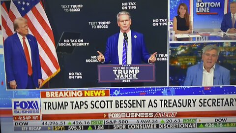⚡️ Pesident Trump Makes a Fantastic Pick, Scott Bessent as Treasury Secretary ⚡️