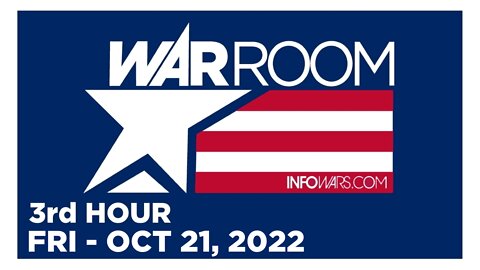 WAR ROOM [3 of 3] Friday 10/21/22 • PETE SANTILLI, ROY McKENZIE, News, Reports & Analysis • Infowars