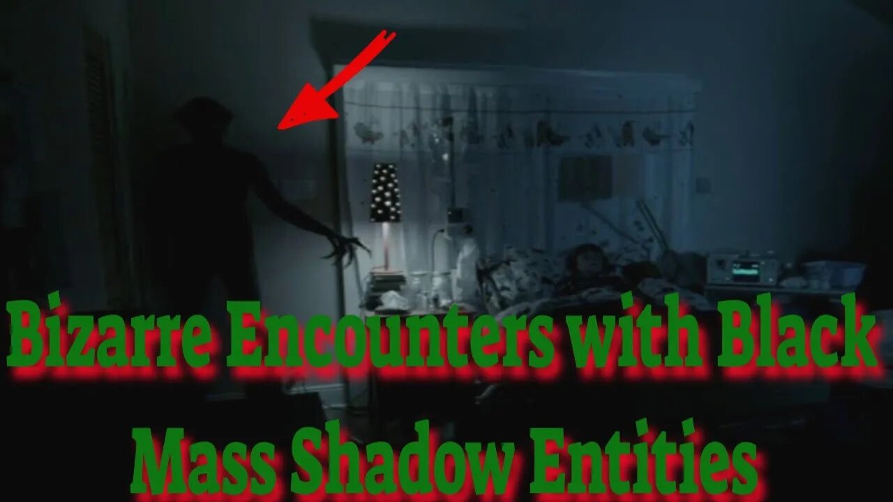 Bizarre Encounters with Black Mass Shadow Entities