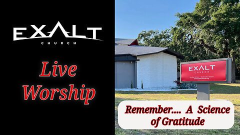 Remember... A Science of Gratitude: Pastor Sean Hutson | Thanksgiving Service