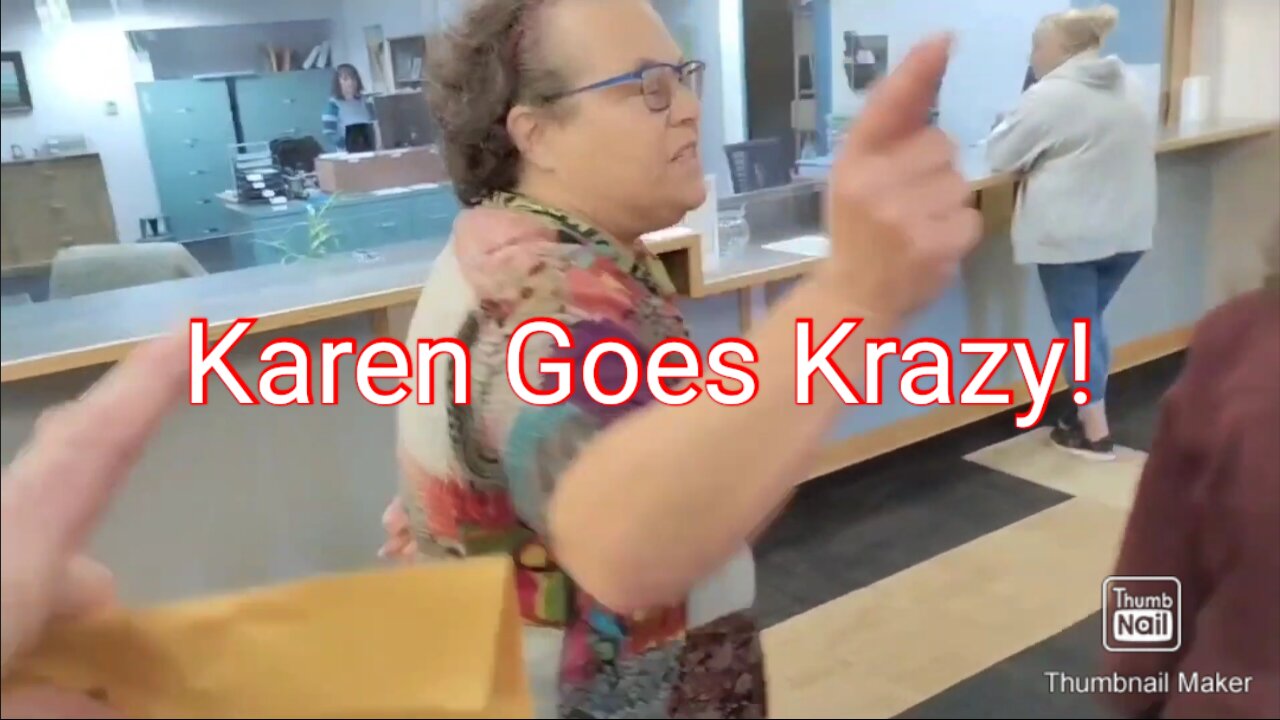 Liberal Karen Goes Nuts At City Hall!