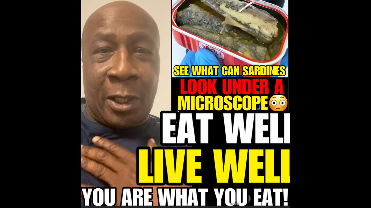 RF Ep #5 Is Sardines good or bad for you. Here a look under the microscope!