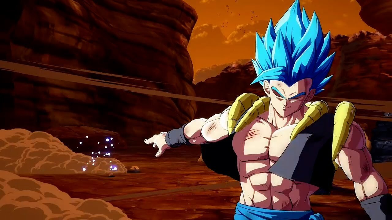 Gogeta vs Gogeta - Dragon Ball FighterZ Game Clip