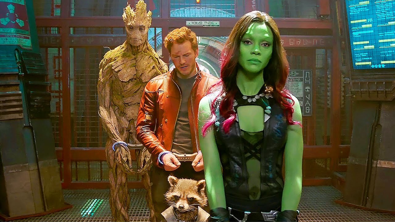 The Guardians Arrive At The Prison - Hooked On A Feeling - Guardians of the Galaxy (2014) Movie CLIP