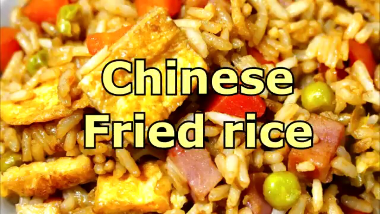 TASTY CHINESE FRIED RICE Easy food recipes