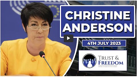 Przygotujcie się, walka trwa! Christine Anderson do globalistów – „Walczmy!”