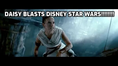 STAR WARS ACTRESS DAISY RIDLEY CONFIRMS DISNEY STAR WARS HAD NO PLAN FOR REY- NINJA KNIGHT