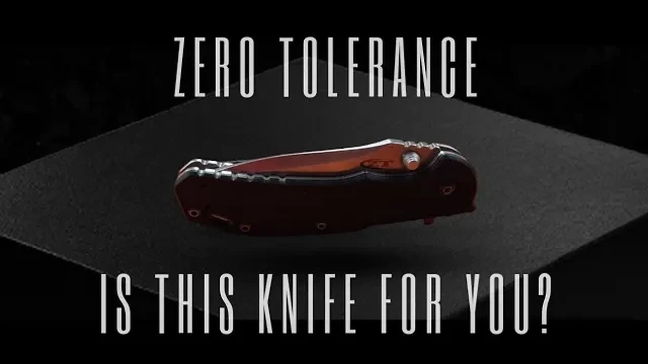 ZERO TOLERANCE :0566 HINDERER DESIGNED KNIFE