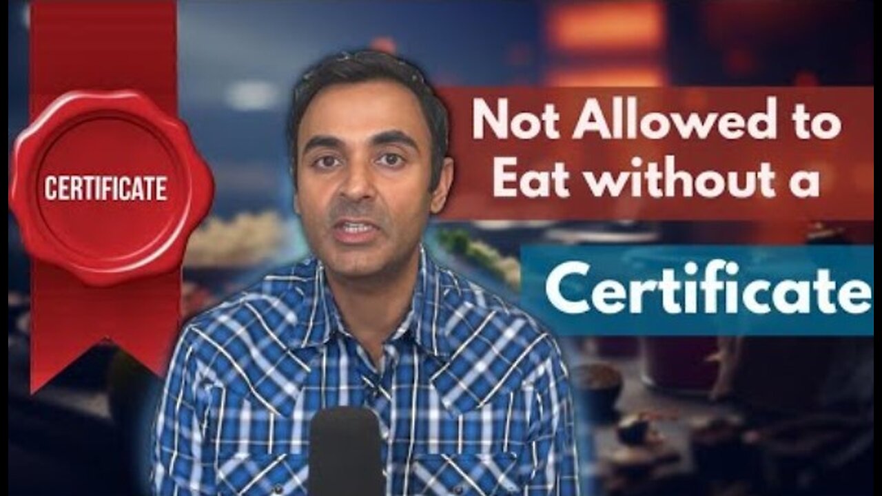 Dr. Suneel Dhand - Never Forget: They wouldn’t let me EAT without a vaccine certificate
