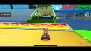 Mario Kart Tour - Luigi Cup Challenge: Time Trial Gameplay