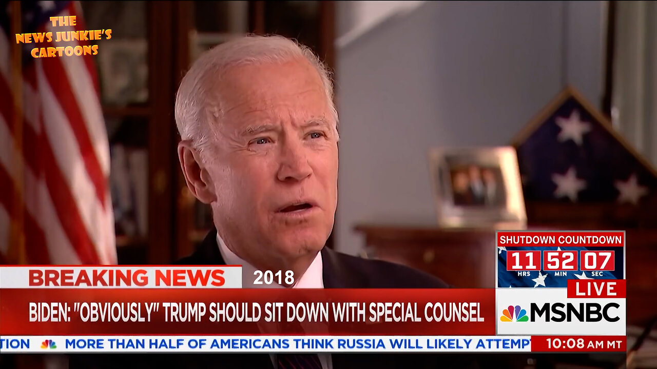 Pathological liar Biden accuses Trump of lying, then lies that he didn't have "access to classified documents."