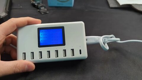 Unboxing: USB Charging Station, Ziwodiv 8-Ports USB Charger Station, 60W/12A Multi Port USB C Hub