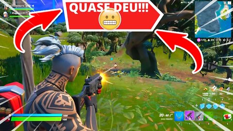 MAIS UMA PARTIDA DE FORTNITE SERA QUE DEU BOM?? FIKE ATE O FINAL E CONFIRA