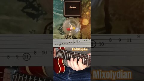 guitar scale: in E