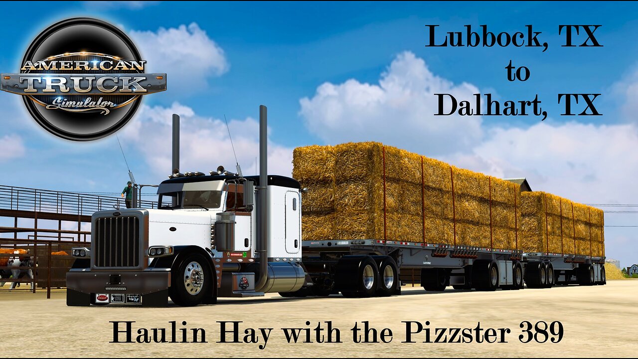 ATS 1.46 - Pizzster 389 - Ruda Flatbed - Slav Jerry Cummins ISX 4.0
