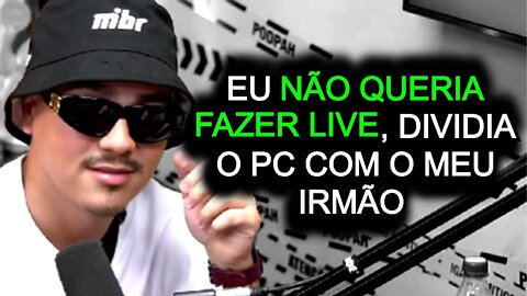 TTEUW SOBRE QUANDO COMEÇOU A FAZER LIVE (Podpah) FlowPah Cortes