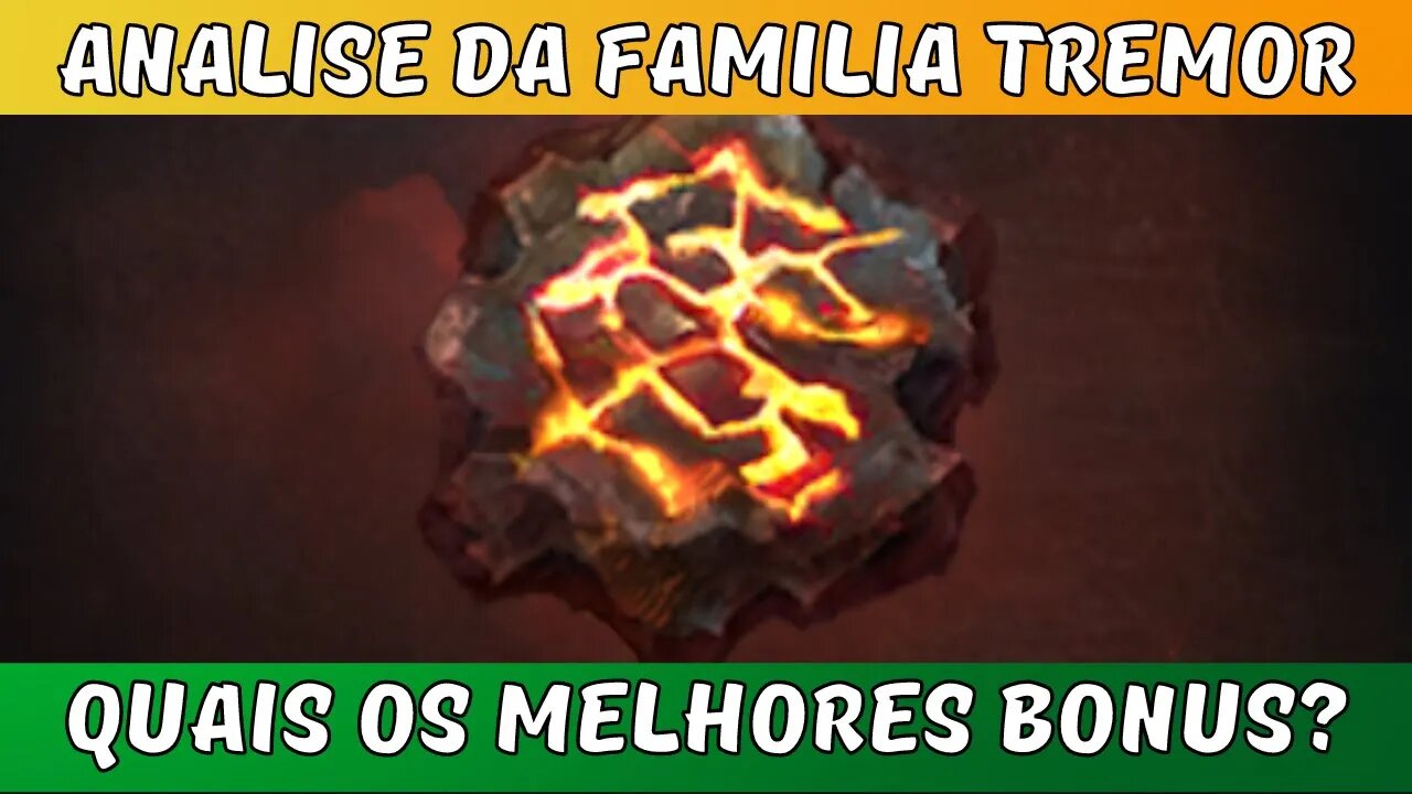 Diablo Immortal - Analisei todos os bônus da família Tremor