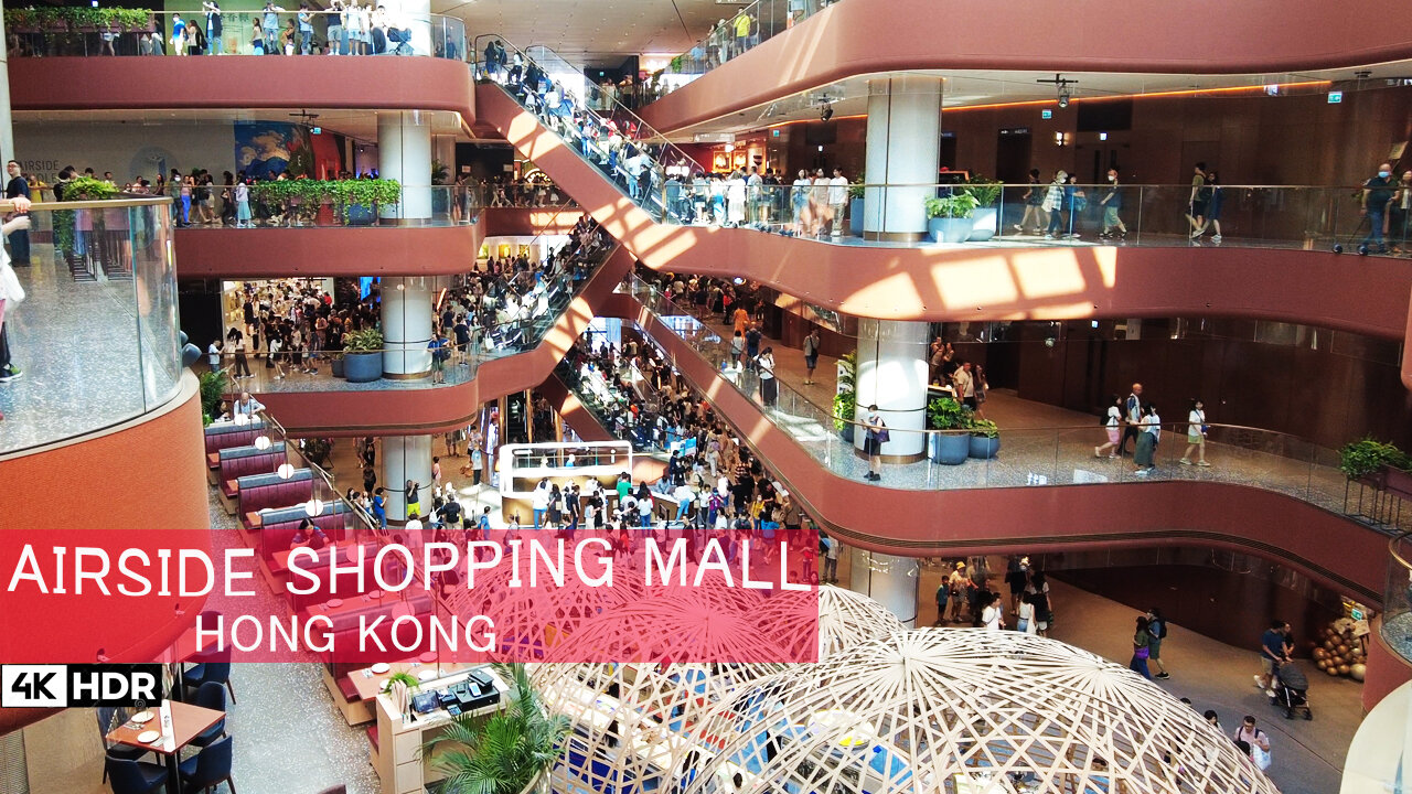 AIRSIDE | KAI TAK HONG KONG | NEW SHOPPING MALL | WALKING TOUR 空侧 |香港启德 #tranding