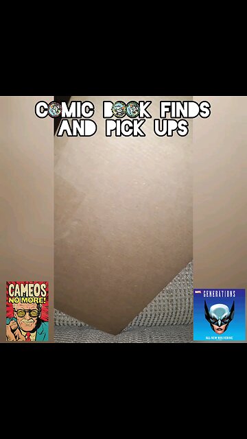 Comic Book Finds And Pickups