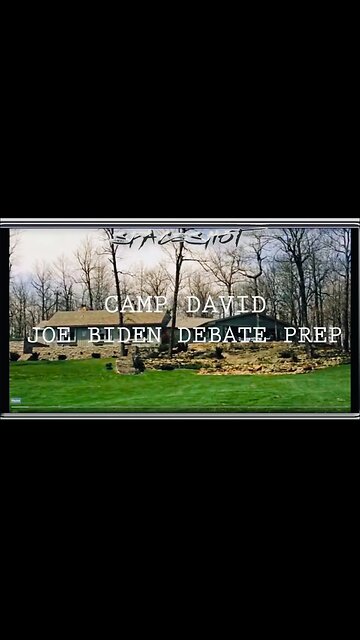 Camp David: Joe Biden Debate Prep