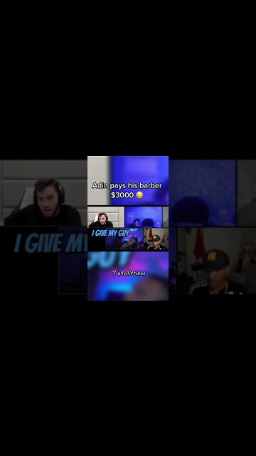 "$3k for a lame haircut????" | adin ross stream highlight