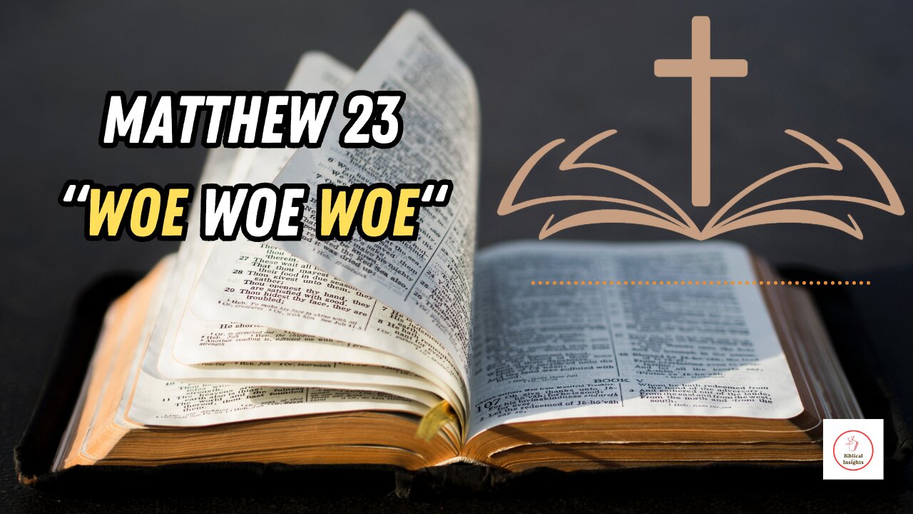 UNLEASHING GOD'S WORD -MATTHEW 23