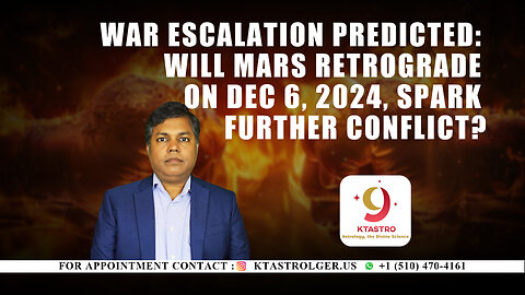 Will Mars Retrograde on Dec 6, 2024, Spark Further Conflict?