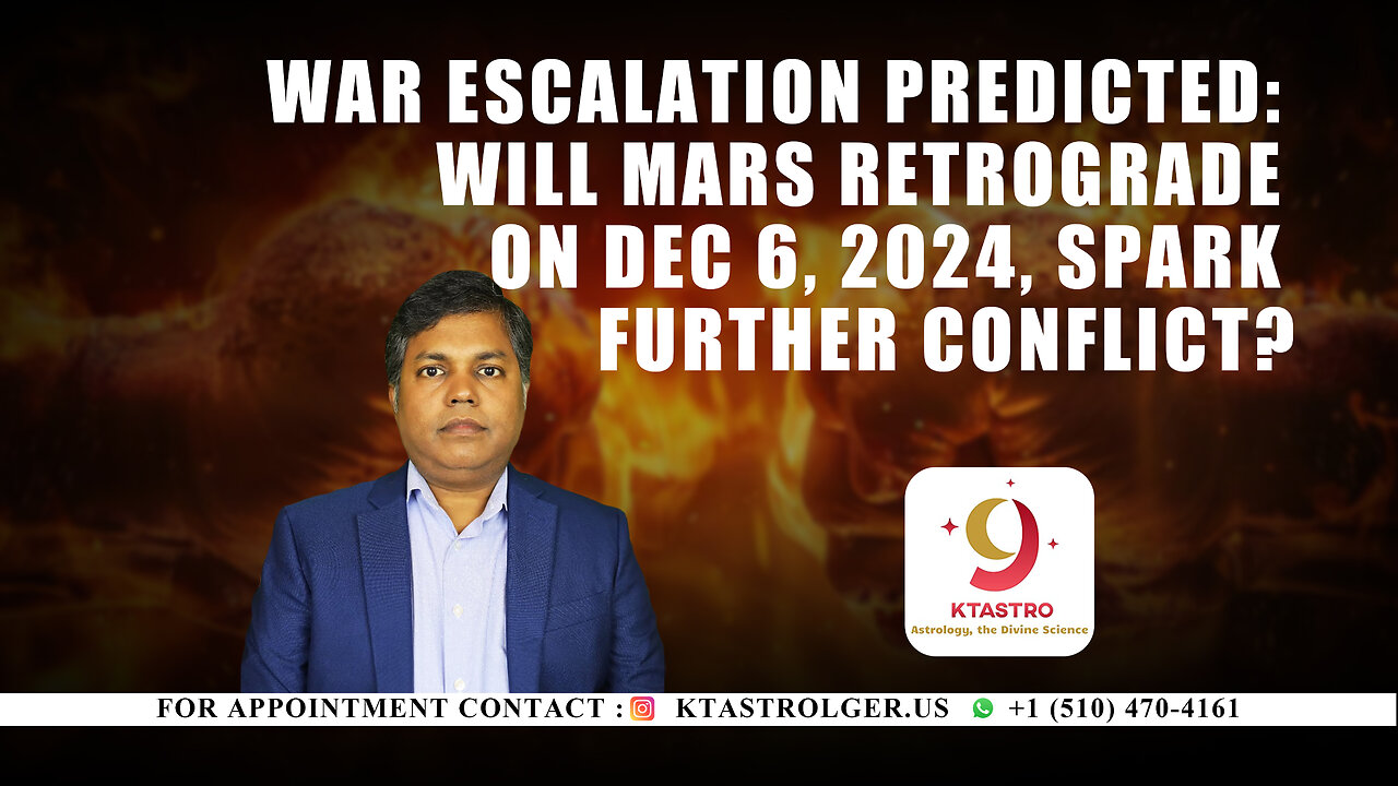 Will Mars Retrograde on Dec 6, 2024, Spark Further Conflict?