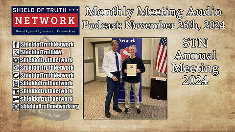 Monthly Meeting Audio Podcast: November 26th 2024 - Annual Meeting