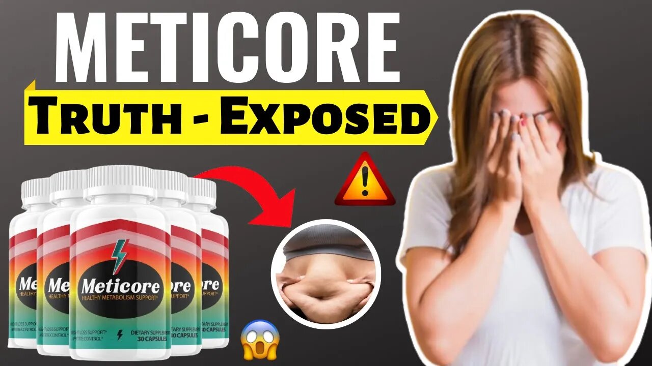 Meticore ⚠️ LEGIT OR SCAM? ⚠️ Honest Meticore Review