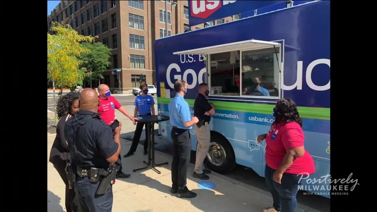 U.S. Bank's Good Truck performs random acts of kindness