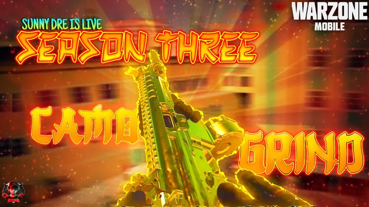 A SHORT CAMO GRIND STREAM - WARZONE MOBILE LIVE!!