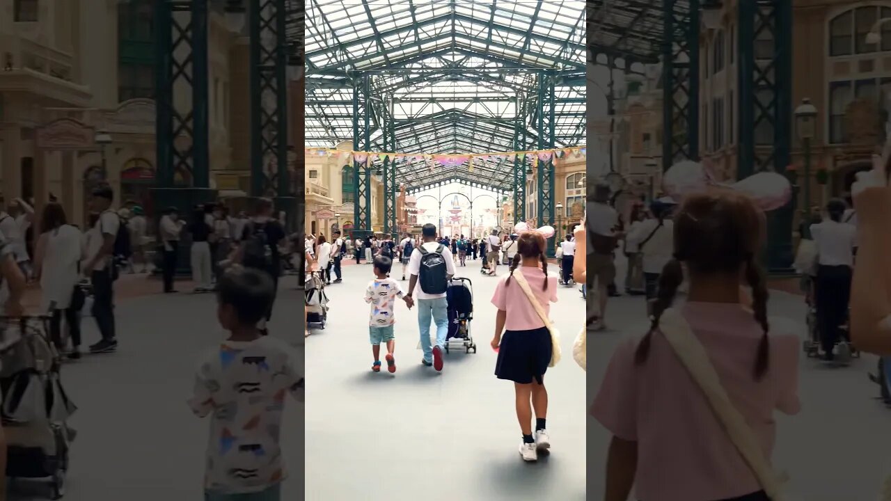 The entrance of the Disney land Tokyo! #viral #disney #shorts