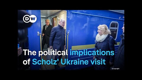 Breaking: Germany's Scholz visits Ukraine, announces €650 million arms package | DW News