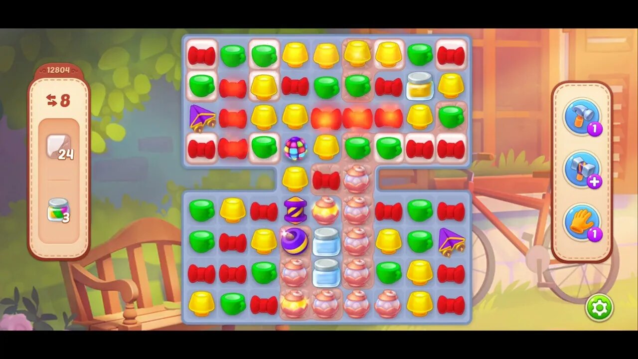 Playrix Homescapes Gameplay Walkthrough Level 12804