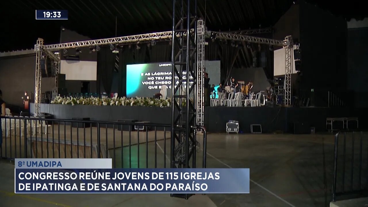 8ª UMADIPA: Congresso Reúne Jovens de 115 Igrejas de Ipatinga e de Santana do Paraíso.