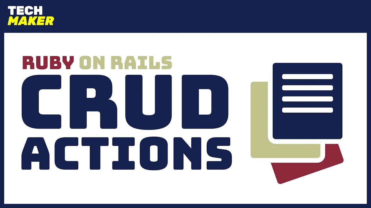 Rails Tutorial | How CRUD Works in Ruby on Rails