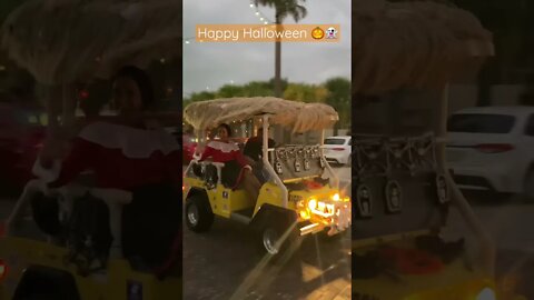 👻 Halloween Golf Cart Parade 🎃 #shorts #happyhalloween #golfcartparade 🛺 #happyhalloween