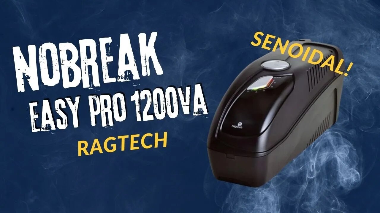 Nobreak Ragtech Easy Pro Senoidal 1200VA é Bom? Unboxing e Primeiras Impressões