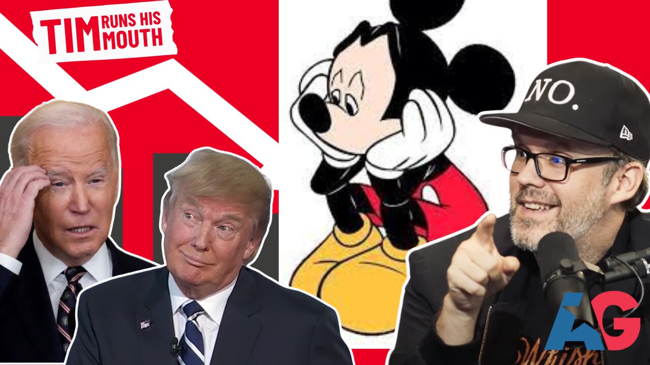 Disney is on the Downfall and Biden Forgets Who Trump Is