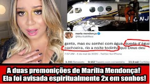 A duas premonições de Marília Mendonça! Ela foi avisada espiritualmente 2x em sonhos!