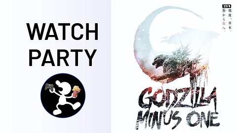 Godzilla Minus One (2023) | 🍿Watch Party🎬