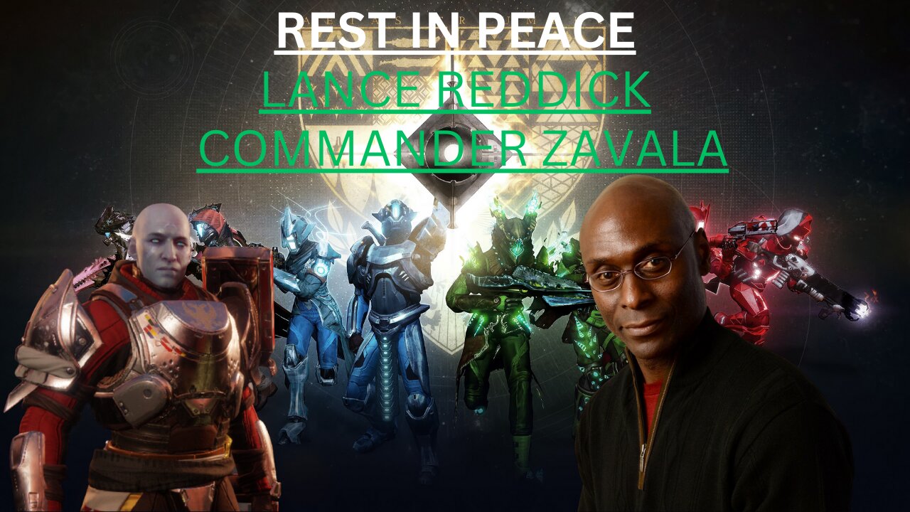 Rest in Peace Lance Reddick a.k.a Commander Zavala