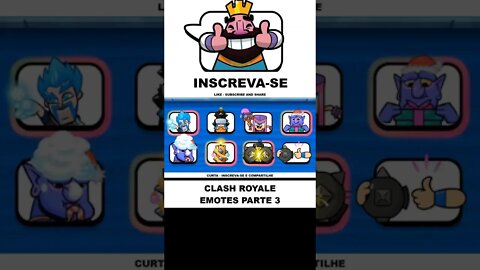 clash royale emotes parte 3