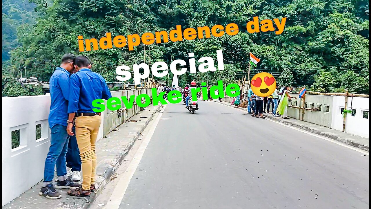 Bohot bura accident ho gaya 😭💔independence day special fkt to sevoke ride😍😍